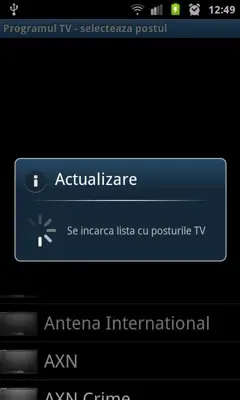 Programul TV android App screenshot 6